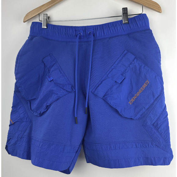 Nike Jordan 23 Engineered Fleece Shorts Game Royal Blue DA7202-480 Men’s Small - Picture 15 of 15